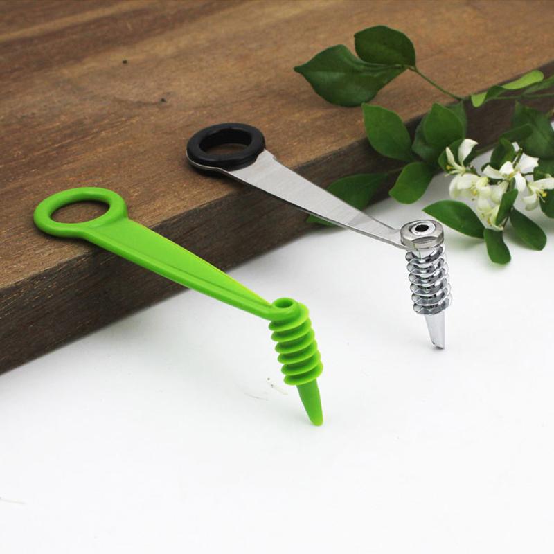 Stainless Steel Spiral Vegetable Fruit Cutting Tool Kitchen Gadget Vegetable Screw Upgraded Stainless Steel Rotary Cutting Tool