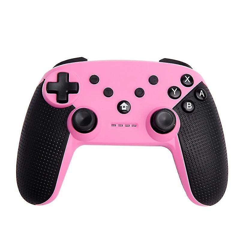 For Wireless Game Joystick Bluetooth Gamepad for Nintendo Switch Lite Pro Controller Pink Black | WS