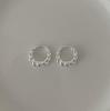 Fashion Jewelry 925 Silver Spiricle Twisted Earring for Women 925 Sterling Silver 18K Gold Plated Hoop Earring Jewelry