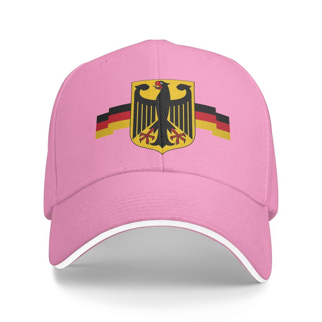 Personalized GerUnisex Eagle On Shield Baseball Cap Outdoor Women Unisexs Adjustable GerUnisexy Flag Dad Hat Autumn