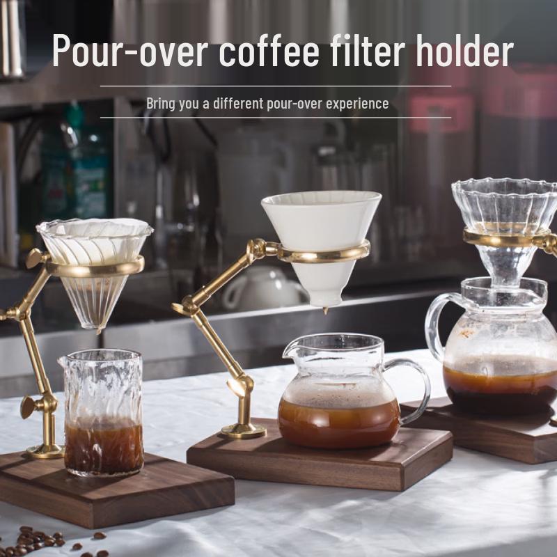 TLXT Adjustable Foldable Coffee Pour-Over Stand