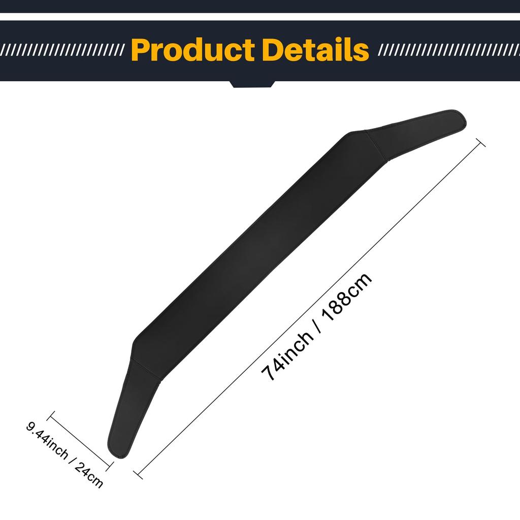 Rear Seat Cover Artificial Leather Anti-Scratch Protector Mat for Tesla Model 3 Highland 2024