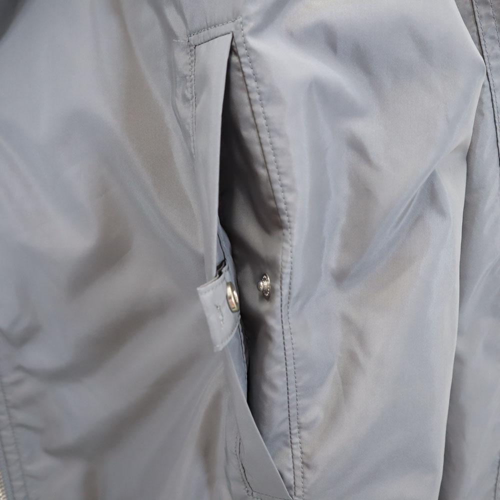 NEIL BARRETT Flight jacket S gray Parker Men's Used