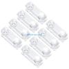 8Pcs Vertical Blind Chain Weight Tension Device Clear Cord Handle Home Decors D57B