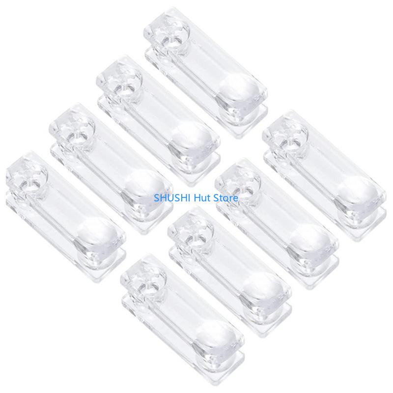 8Pcs Vertical Blind Chain Weight Tension Device Clear Cord Handle Home Decors D57B