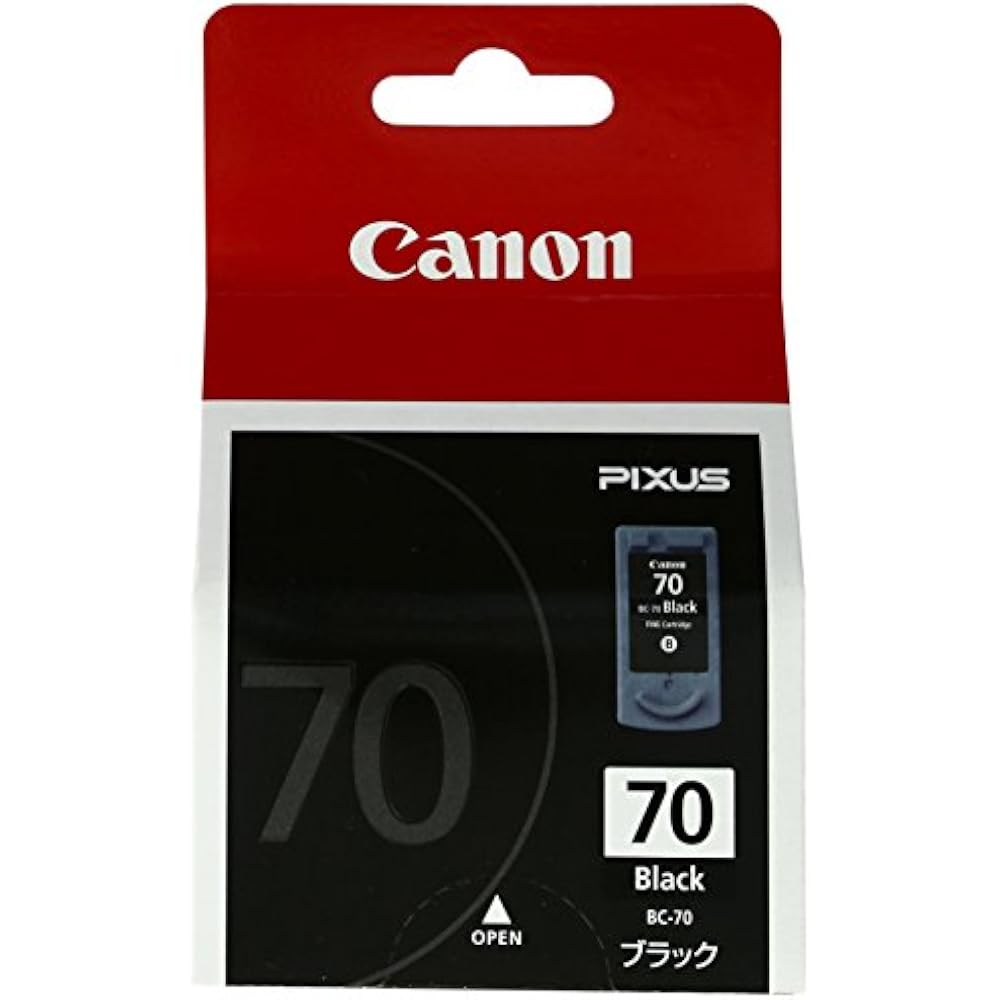 Genuine Canon Ink Cartridges BC-70 Black BC-70 Small
