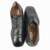 Made In Italy VARESE All Leather Grain Straight Tip Dress Business Shoes Size 39 24.5 Black(USED)