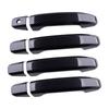 8pcs Car Side Door Handle Cover Trim ABS Carbon Fiber Style Fit for Chevrolet Colorado 2015 2016 2017 2018