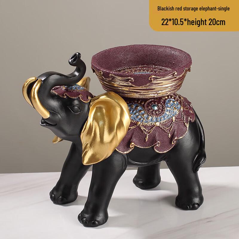 Статуэтки слонов из смолы на удачу