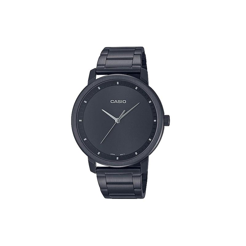 

Casio STANDARD series quartz movement Japanese and Korean watches men s watches black dial MTP-B115B-1EV чорний
