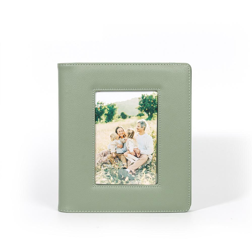 

[Film Lab] Photo Album with 160 Pockets for 6 inch 6x4 Photo CAC17 зелений