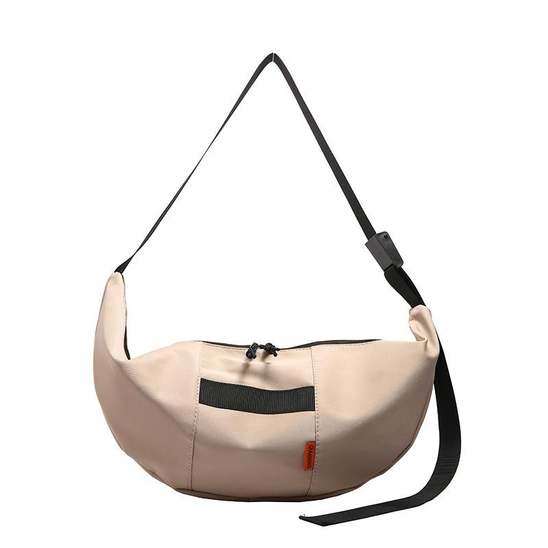 

Crossbody bag large capacity Japanese and Korean girls satchel women s casual mailman bag student simple shoulder bag dumpling bag хаки