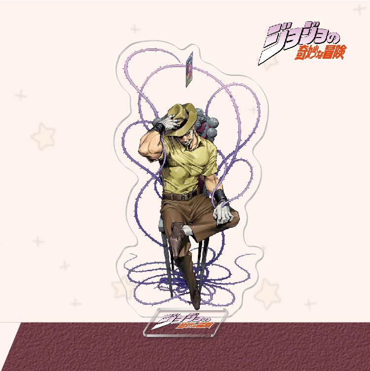 JoJo's Bizarre Adventure Animation Comics Peripheral Toys JOJO Dio Acrylic Stand-Up Sign Anime Action Figure Model Collection