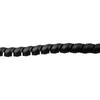 1 szt. Czarny wąż hydrauliczny Osłona / Ochrona kabla Spiralnie zwinięty 5m D-8 10 12mm Nowy