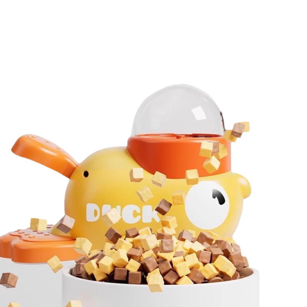 Interactive Yellow Duck Food Puzzle Toy for Dogs