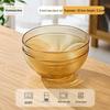 Cream Style Amber Glass Bowl Set