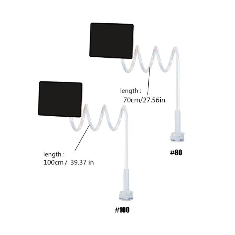 Gooseneck Tablet Stand for Bed Rotatable Phone Holder for Lazy Flexible Long Arm Universal Bracket for Mobile Phone