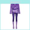 Costum Cosplay Gazelă Zootopia Cu Blană Artificială Pentru Halloween Și Petreceri Tematice