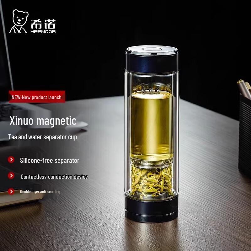 Xinuo Double-Layer Tea Infuser Glass Cup
