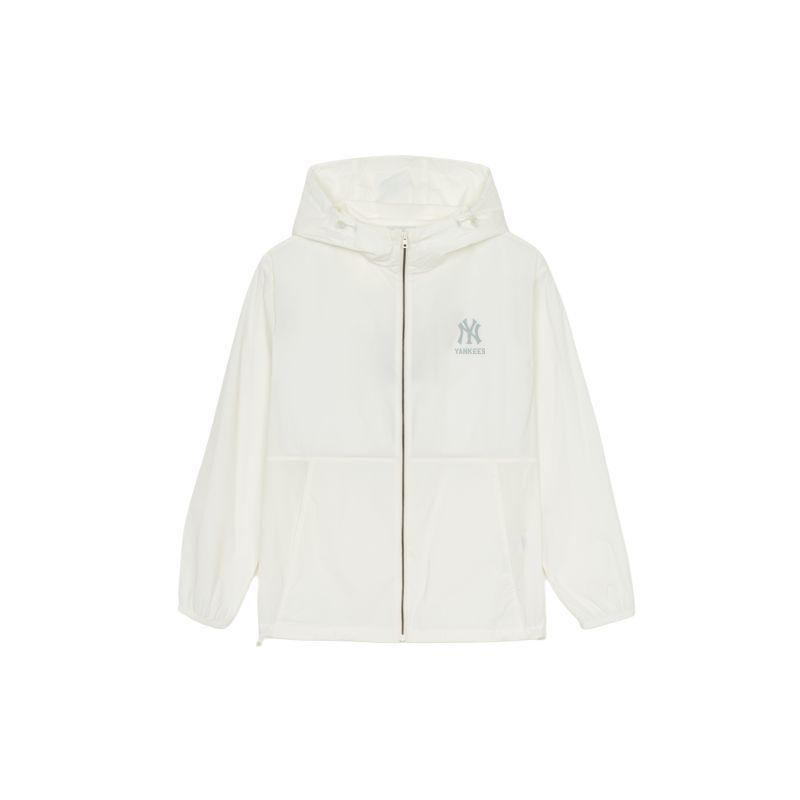 New MLB Varsity New York Yankees Jacket Unisex Ivory 3AWJV0353-50IVS