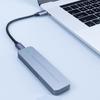Solid Disk Case M.2 Solid Disk Enclosure Supports 10Gbps Fast Speed Data Transfer Aluminum Heat Dissipation Power Failure Protect