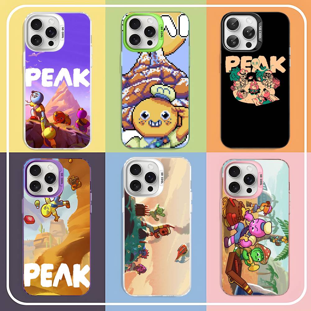 Popular P-Peak Game Phone Cases For IPhone 17 16e 15 14 13 12 11 Plus Pro Max ProMax Colorful Covers