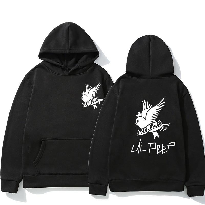 New singer Lil Peep street trend hooded men's and women's pullovers
