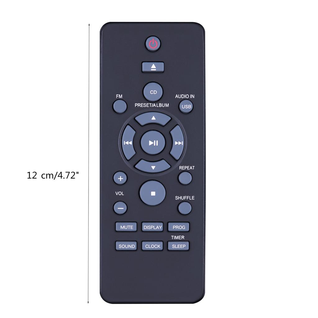 Remote Control For BTM2280 BTM2280/12 BTM2180/37 BTM2180 BTM2180/12 BTM2310 BTM11180 BTM2355 Micro Music System