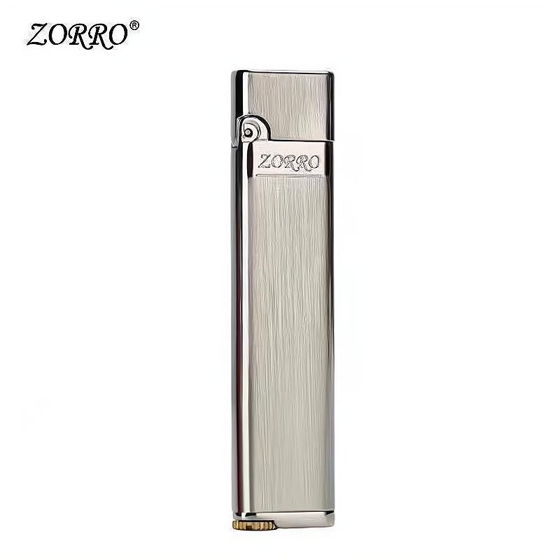 Zorro 668 Ultra-Thin Slim Kerosene Lighter - Lightweight, Portable, Unisex Design