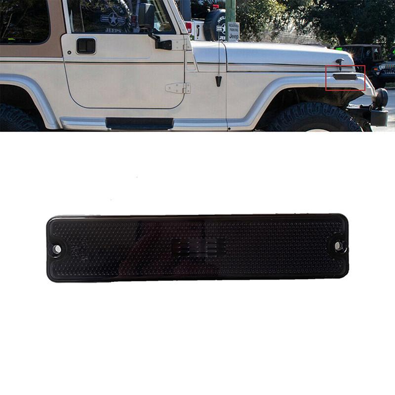 For Jeep Wrangler YJ 1987-1995 Exterior Accessories Car Front Side Fender Marker Light Housing Lamp Shell 56001424