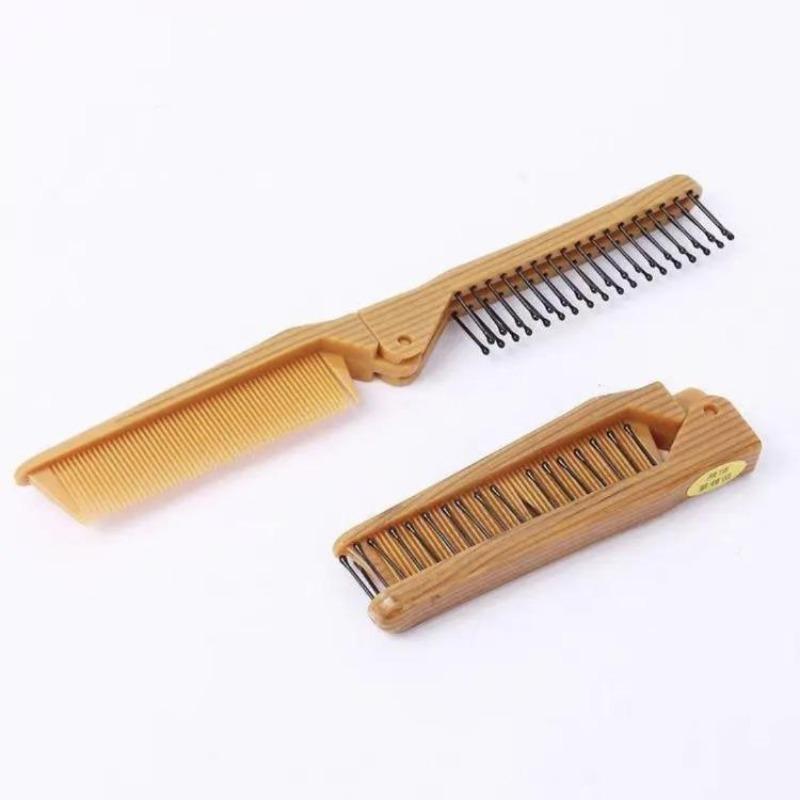 2 In 1 Portable Folding Hair Comb Head Massage Hair Comb Anti Static Hairdressing Tools for Women Professional Hair Styling Tool