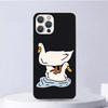 Cartoon Duck Goose Game Soft Case For iPhone 16 17 Air 16E 15 Plus 11 12 13 Mini 14 Pro Max Phone Cover Apple 7 8 SE Coque Funda