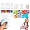 Toys Diy Handmade Ball Stress Ball Making Kit Texture Handcrafted Anxiety Relief Pack Pinch Fidget The Material Party R4z6