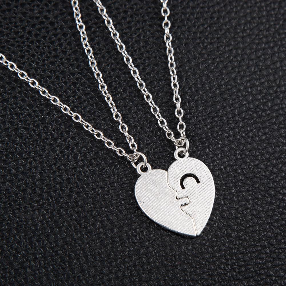 BLUELANS NECKLACE Wonderful Lock Key Pendant Necklace Love You Lovers I Heart Couple Jewelry Sweet Women Present