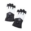 Men's Gloves Winter Velvet Thickened Warm Ski Riding Windproof Snow Gloves Printed Cycling Motorcycle Gloves