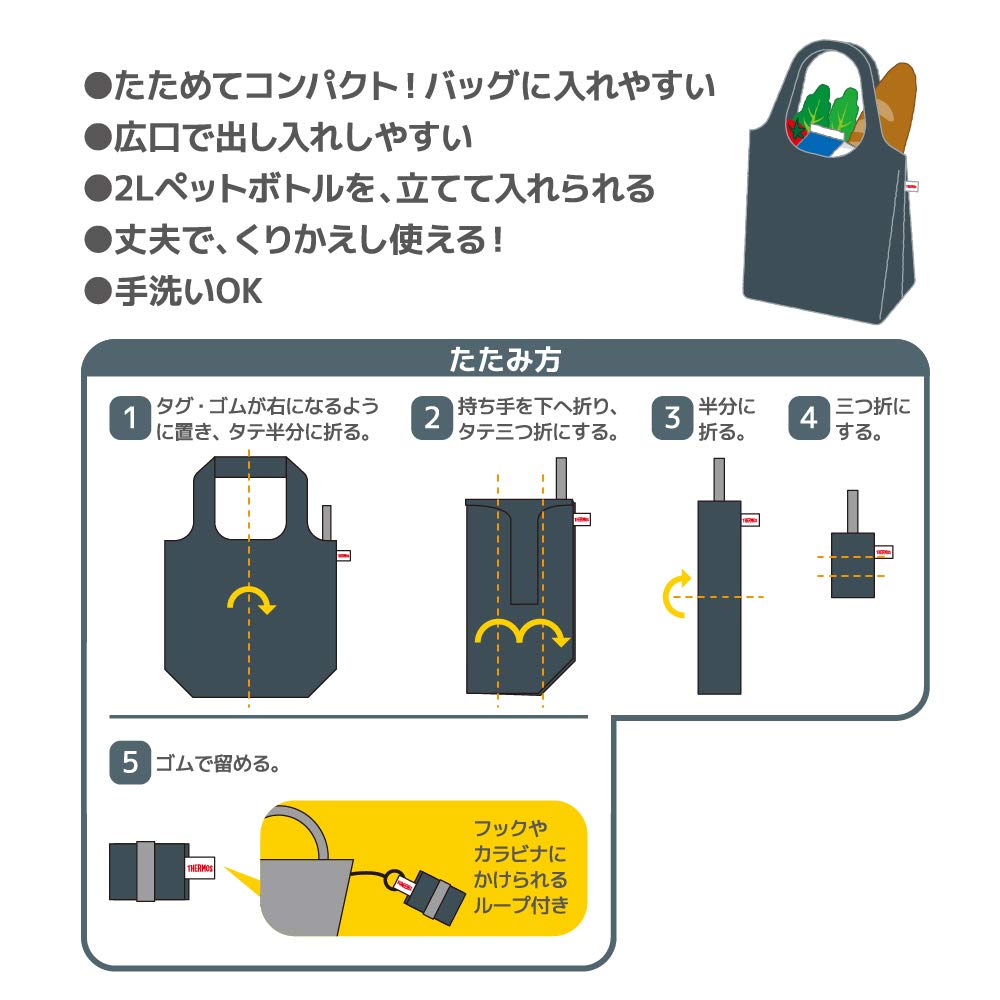 Thermos Pocket Dark DGY Bag, 18L, Gray, REX-018