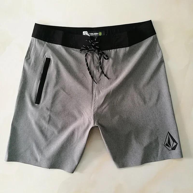 New Waterproof Board Shorts Laser Lightweight Men's Boardshorts Spandex High Stretch Bermuda Brand Swim Trunks