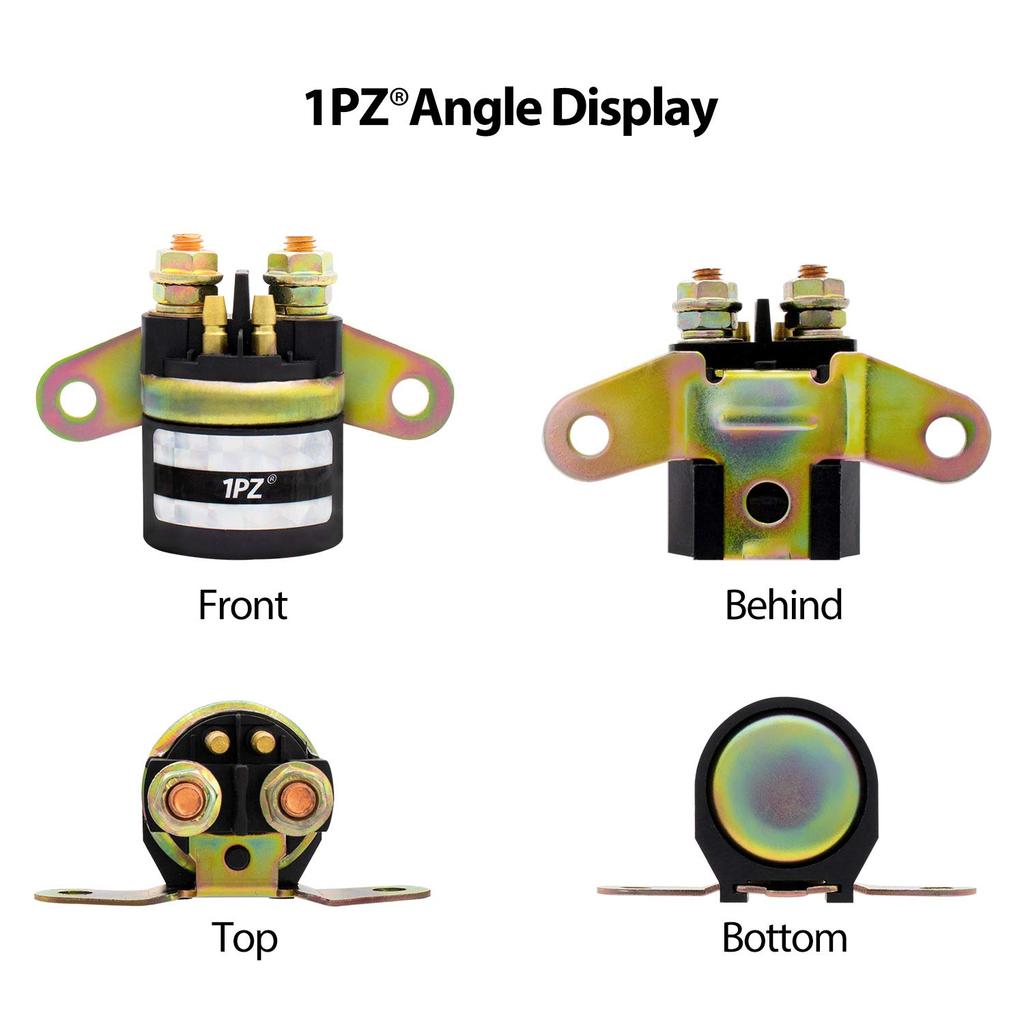 1PZ JPS-UK1 Starter Relay Durable Suzuki GZ125HS Bandit 250 GN125 GSX250S GSX400S Goose 350 Motorcycle Parts Replacement