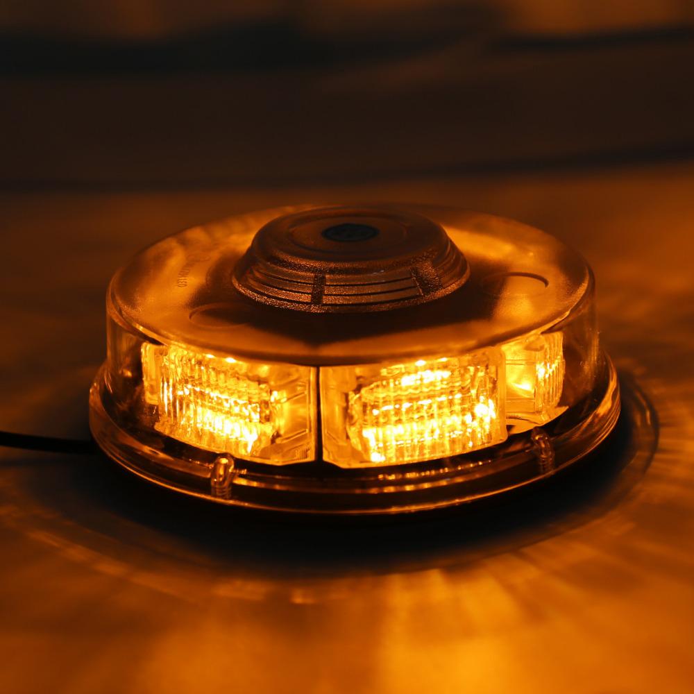 Magic colorM Police Light Flashing Beacon Strobe Alarm Signal LED Roof Warning  Emergency Lamp LED Red Blue Car Truck Magnetic