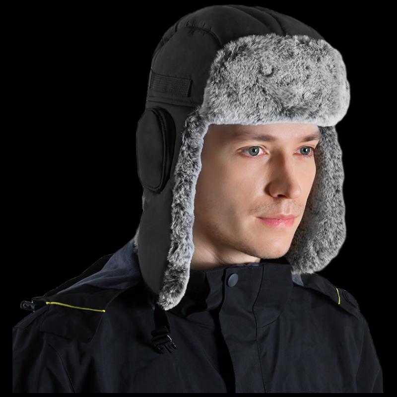 Winter Warm Faux Fur Lei Feng Hat