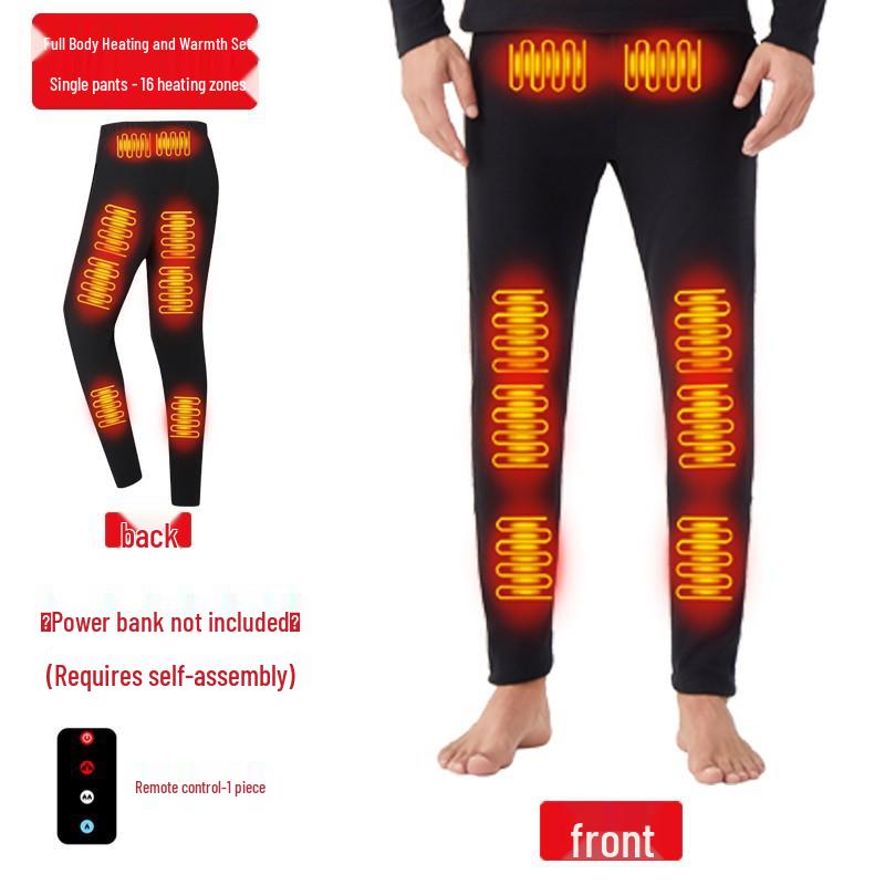 Winter 2025 Heated Thermal Suit for Men & Women - Thickened Electric Warm Underwear