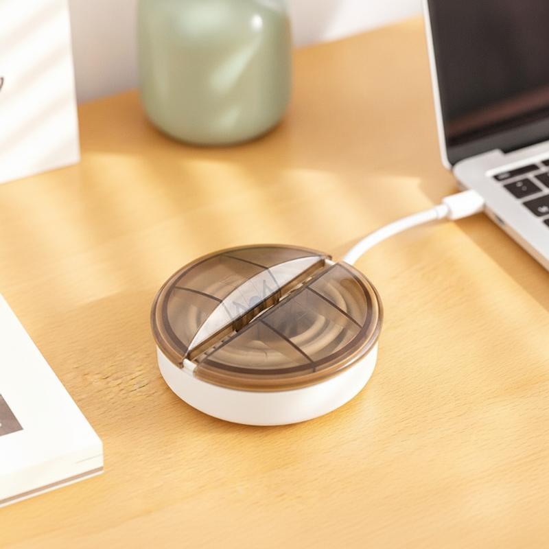 Large-Capacity Cable Organizer Data Cable Storage Desktop Cable Management Wire Arrangement Charging Cable