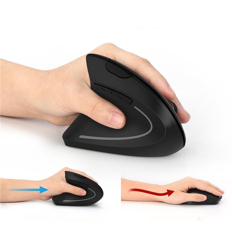 Left Right Hand Mouse Vertical Ergonomic 2.4G Wireless with Right Bluetooth Double Mode Mouse Computer PC Mice Gaming Mouse