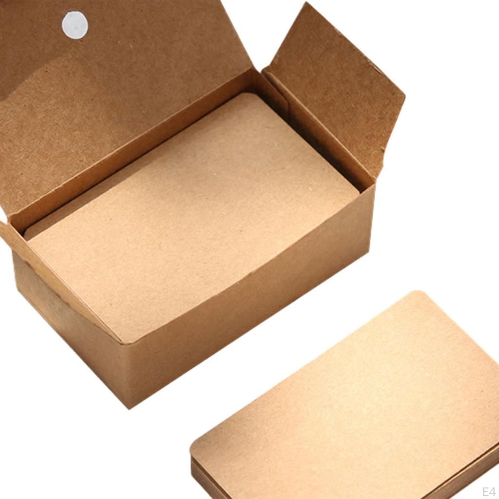 100 Count Blank Business Cards for DIY Projects And Celebrations