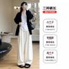 Chenier wide-leg pants children's spring and autumn new high-waisted drape casual loose wide-leg pants corduroy pants