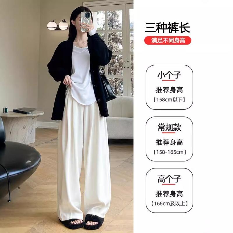 Chenier wide-leg pants children's spring and autumn new high-waisted drape casual loose wide-leg pants corduroy pants
