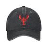 Lobster Lovers Club Unisex Baseball Caps Distressed Washed Caps Hat Vintage Outdoor All Seasons Travel Adjustable Snapback Hat