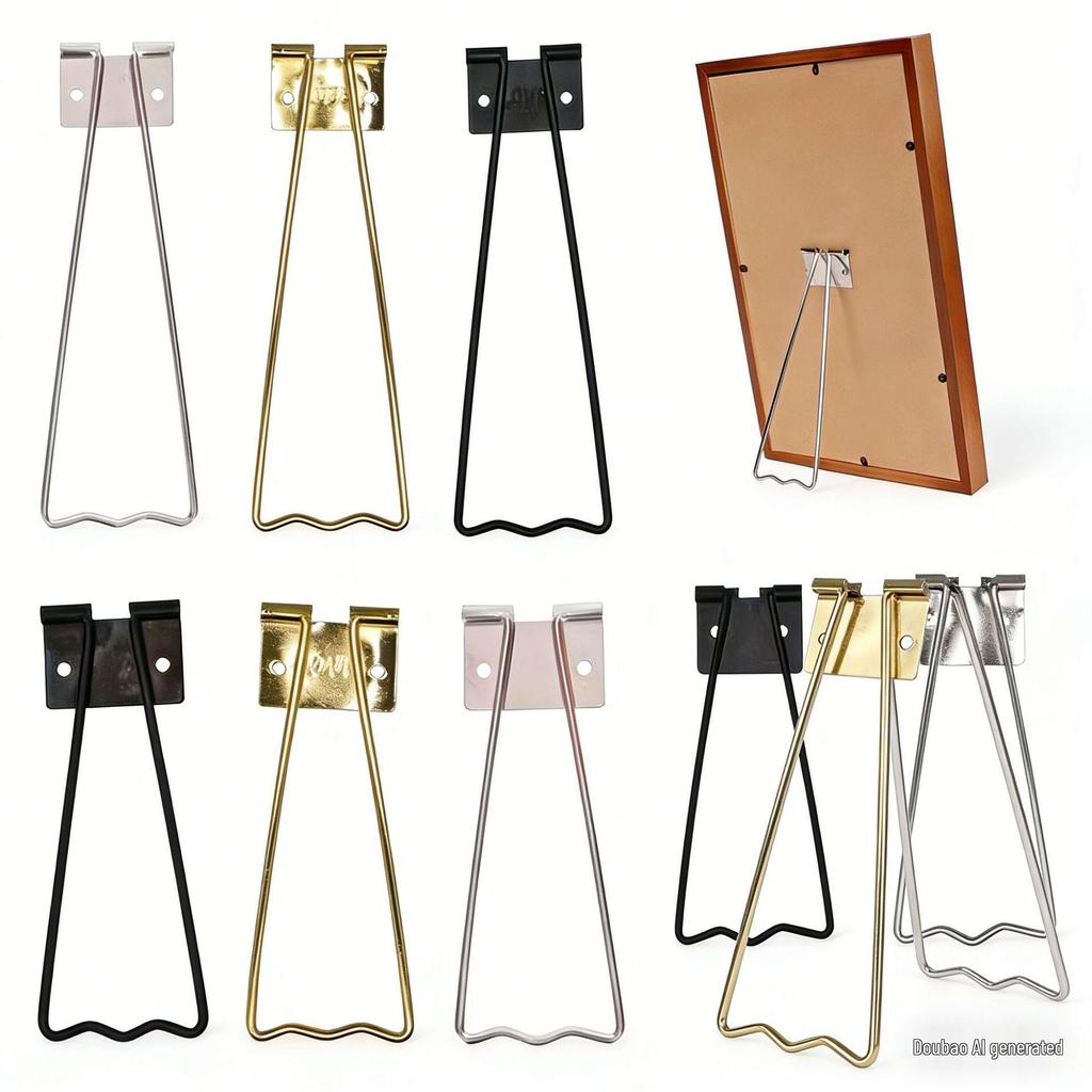 Vertical Photo Frame Desk Stand Support Bracket