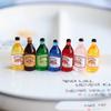 10 buc 1/12 mini sticle de băuturi pentru casă de păpuși, sticle de vin simulate, model păpușă, sufragerie, decor bucătărie, păpuși, accesorii pentru bar, jucărie