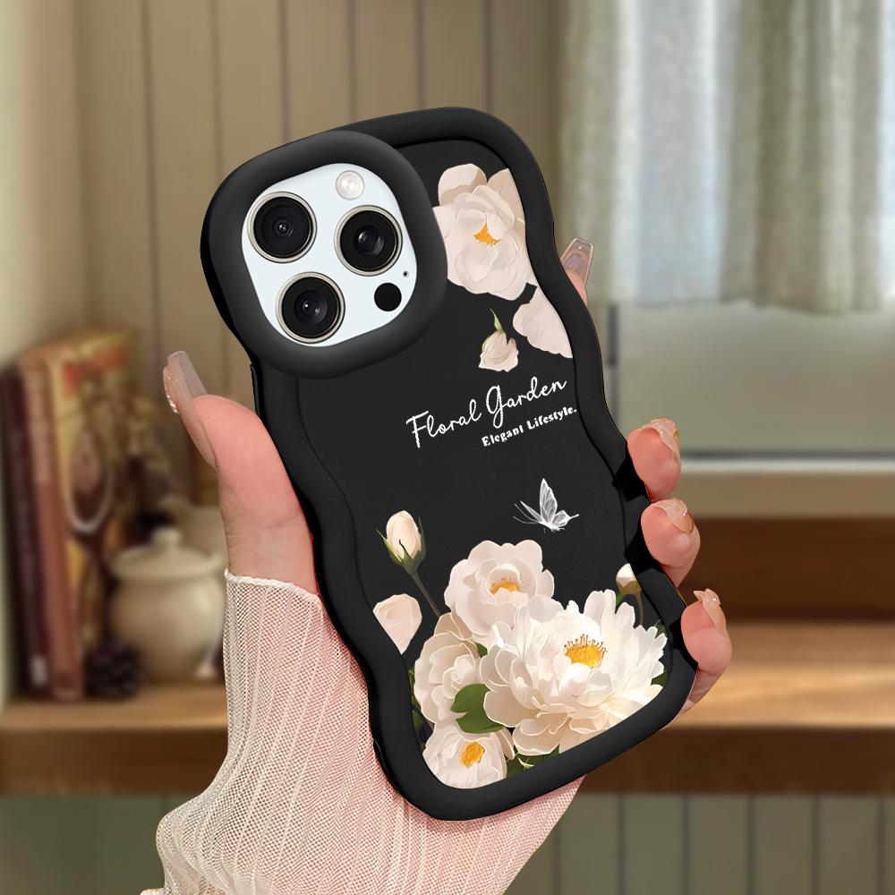 Big Wave Edge Miękki silikonowy materiał Macaron Etui na telefon Odporne na wstrząsy Ochronne gumowe etui na iPhone'a Samsunga Huawei Honor Xiaomi Redmi OnePlus Moto